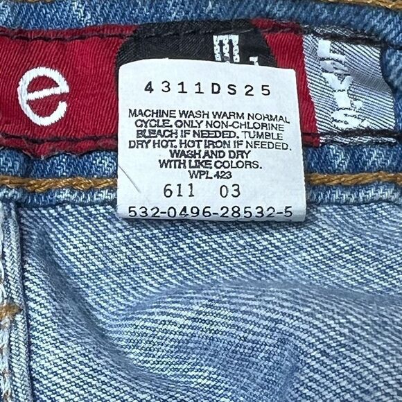 Vintage 90s Y2K Levi’s Silver Tab Baggy Loose Jeans Size 11/12 - Picture 9 of 9